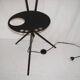Tripod floor lamp with shelf from the 1950s.
