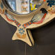 Ceramic mirror by Jean de Lespinasse 1960