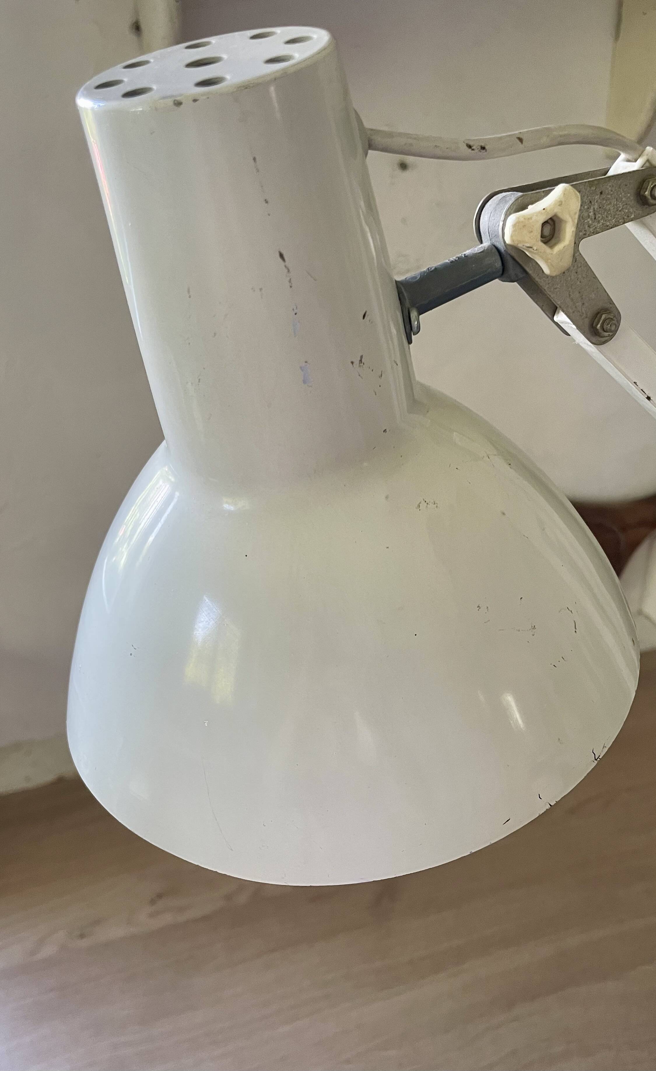 Lampe d’architecte Wechselstrom, lampe industrielle articulée RDA 70´s