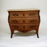 Commode Louis XV en bois de rose