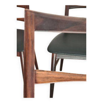 Series 4 Lis chairs Niels Koefoed rosewood