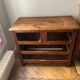Rustic commode from the eighteenth century.