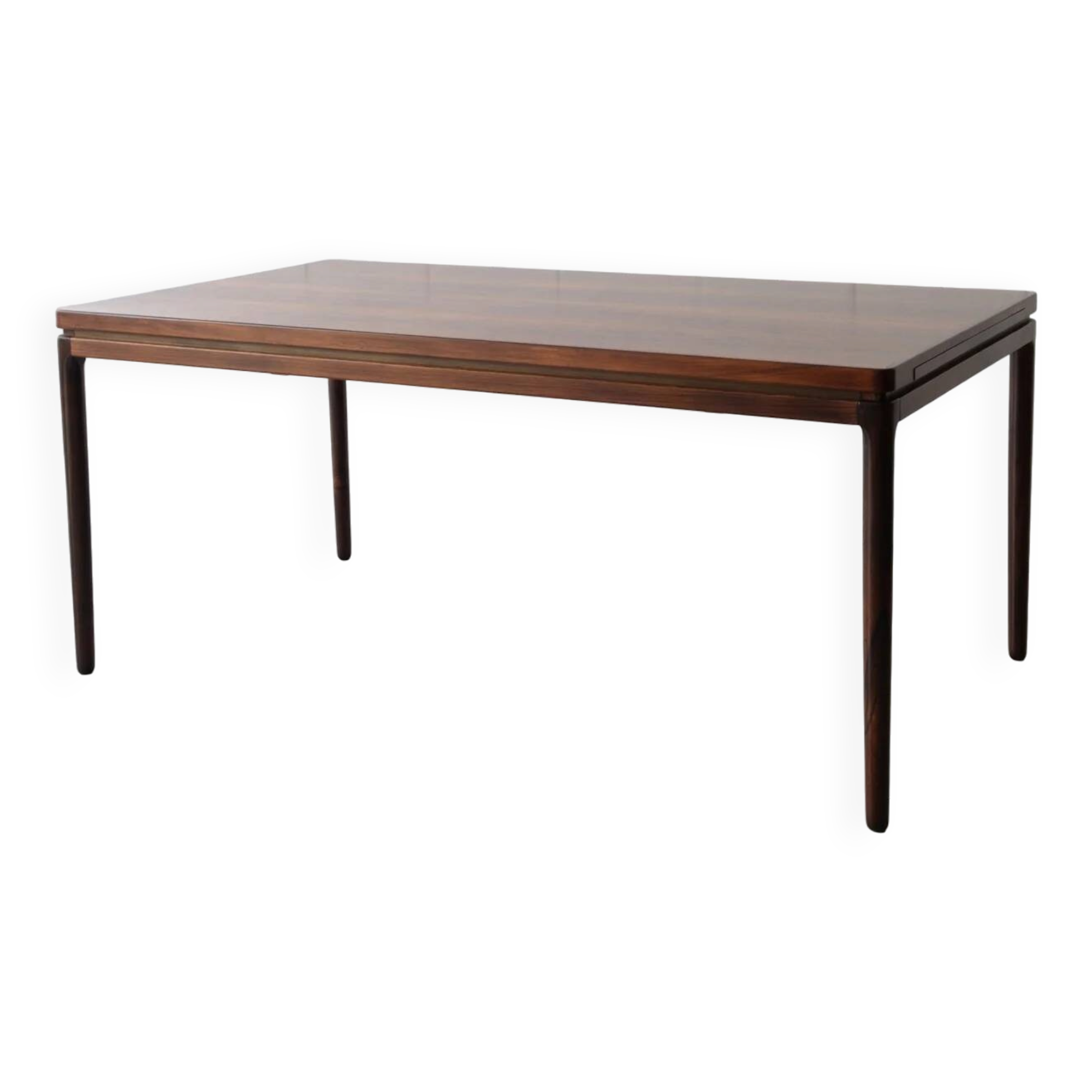 Johannes Andersen rosewood dining table for Christian Linneberg