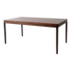 Johannes Andersen rosewood dining table for Christian Linneberg