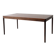 Johannes Andersen rosewood dining table for Christian Linneberg