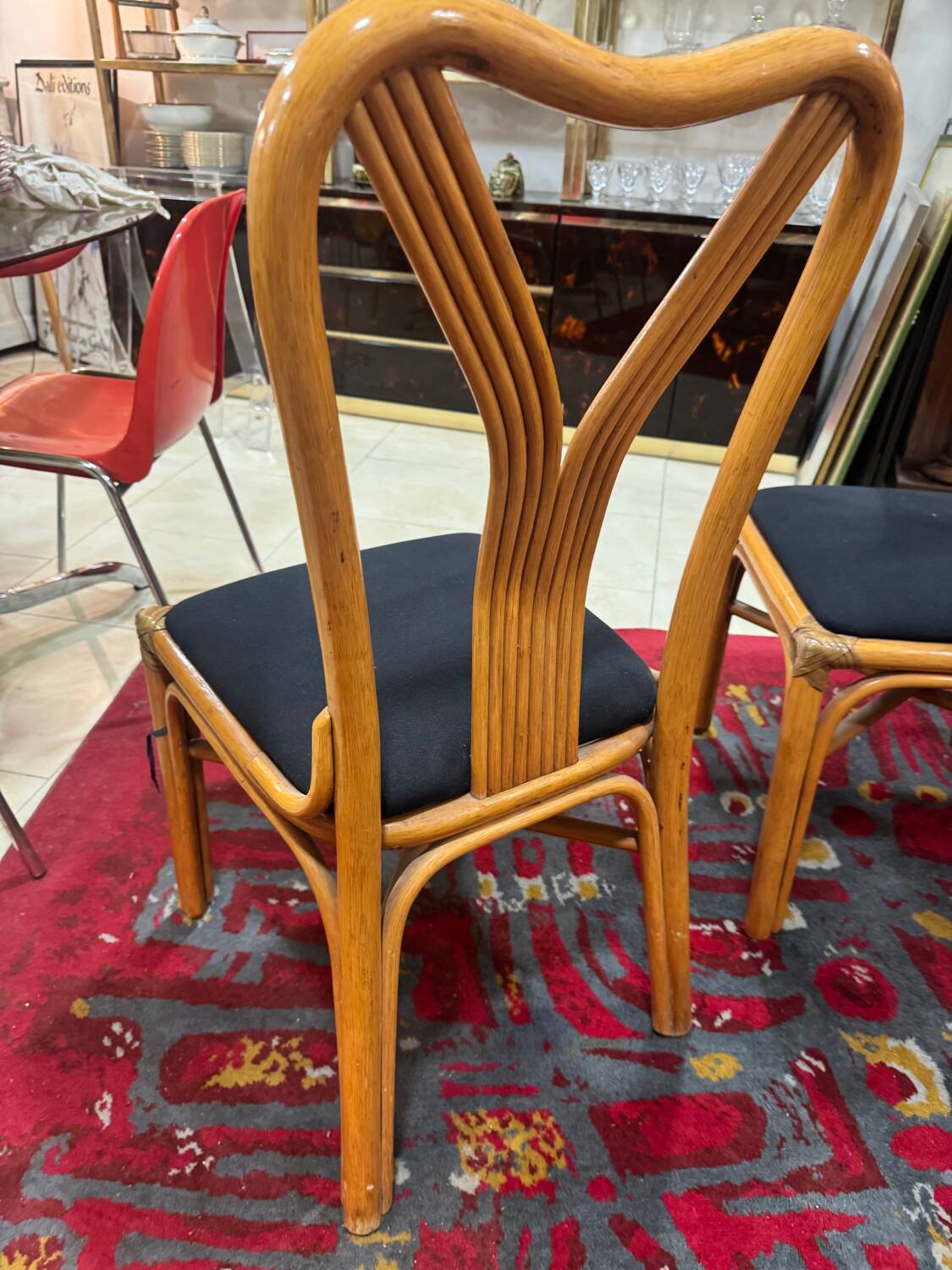 Chaise en rotin