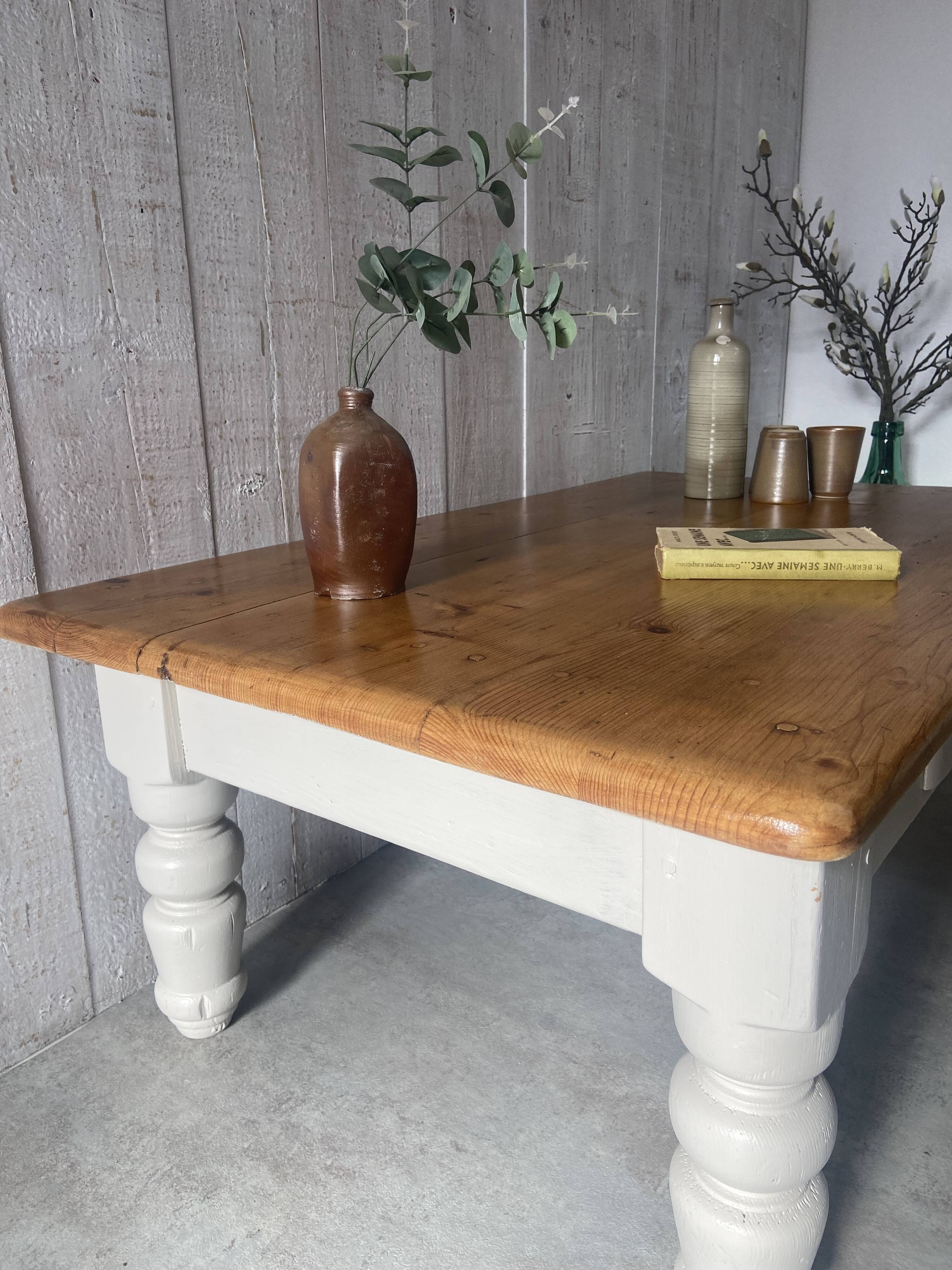 Farmhouse coffee table