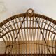 Fauteuil rotin corbeille