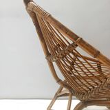 Fauteuil en bambou attribuable à Bonacina