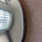 Vintage 1960s Twisted Metal Mirror
