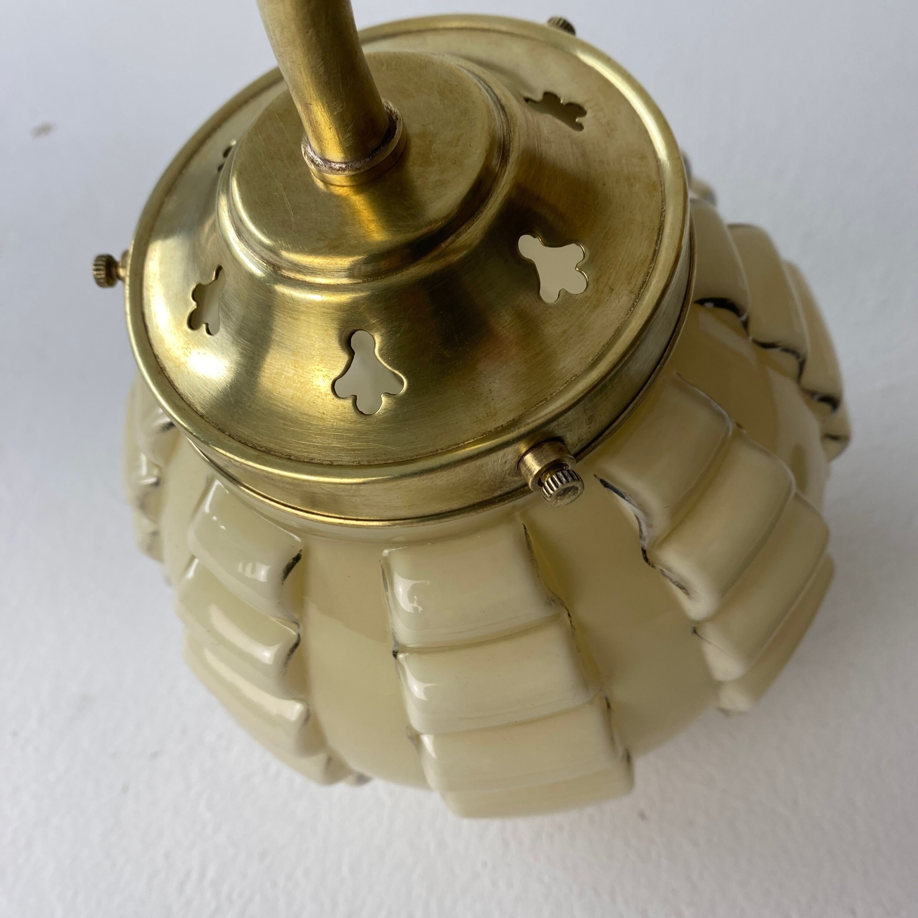 Old art-deco wall lamp