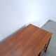 Teak vrijstaand bureau met lade uit Denemarken