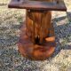 Art Deco dining table in solid walnut – 1930s – extendable