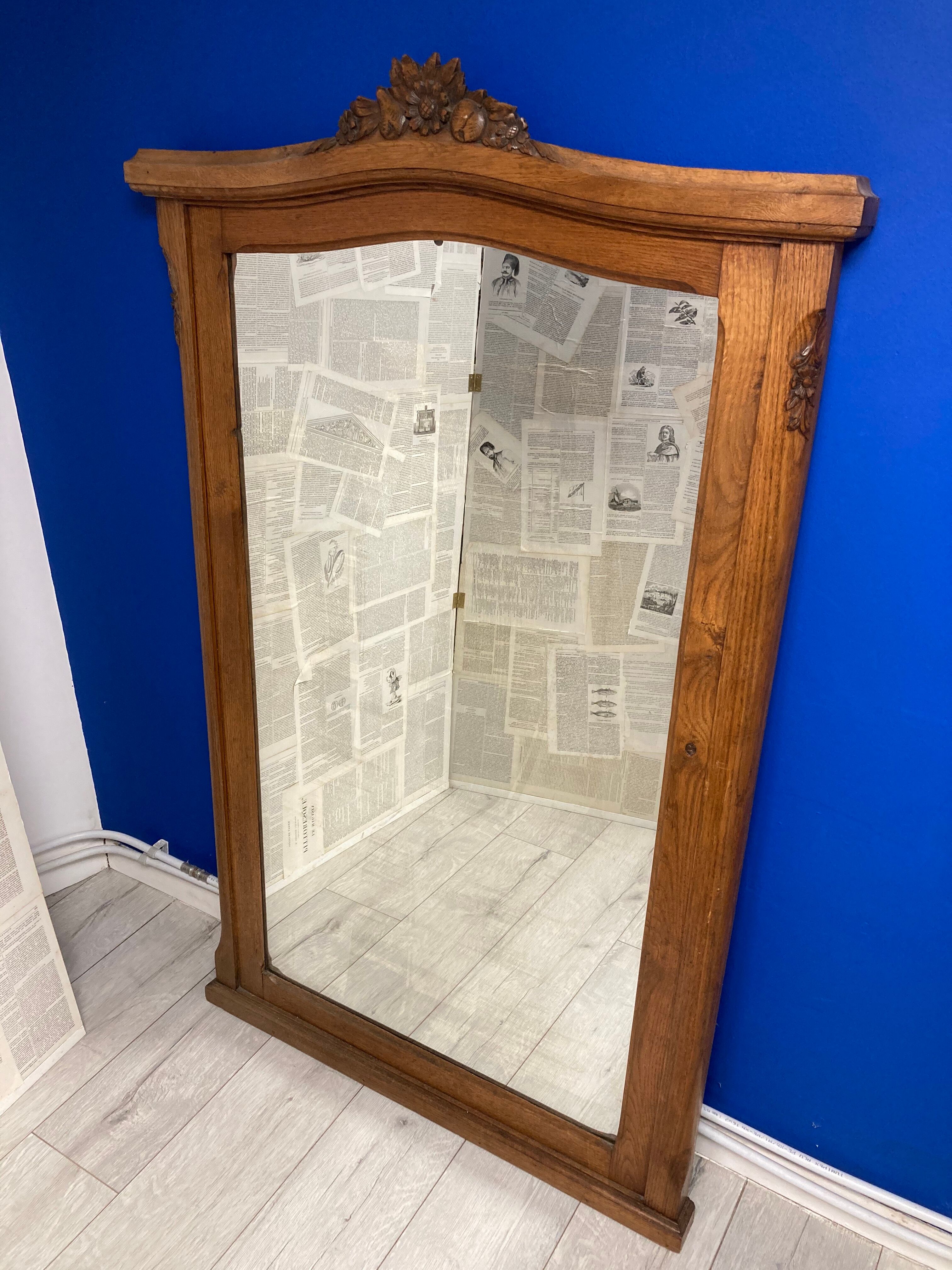 Large Vintage Mirror 91x148cm