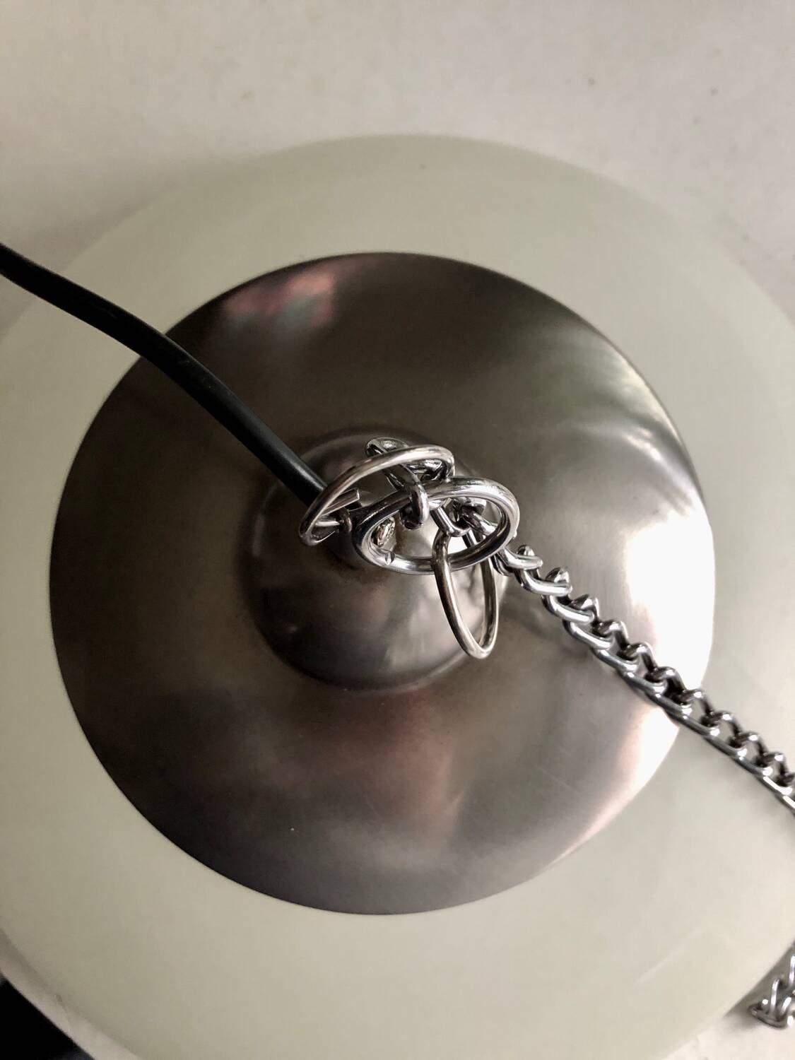 Molded glass pendant light