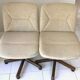Deux fauteuils de bureau design 1960
