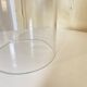 Pendant Light in Vintage Clear Glass in Bell Shape