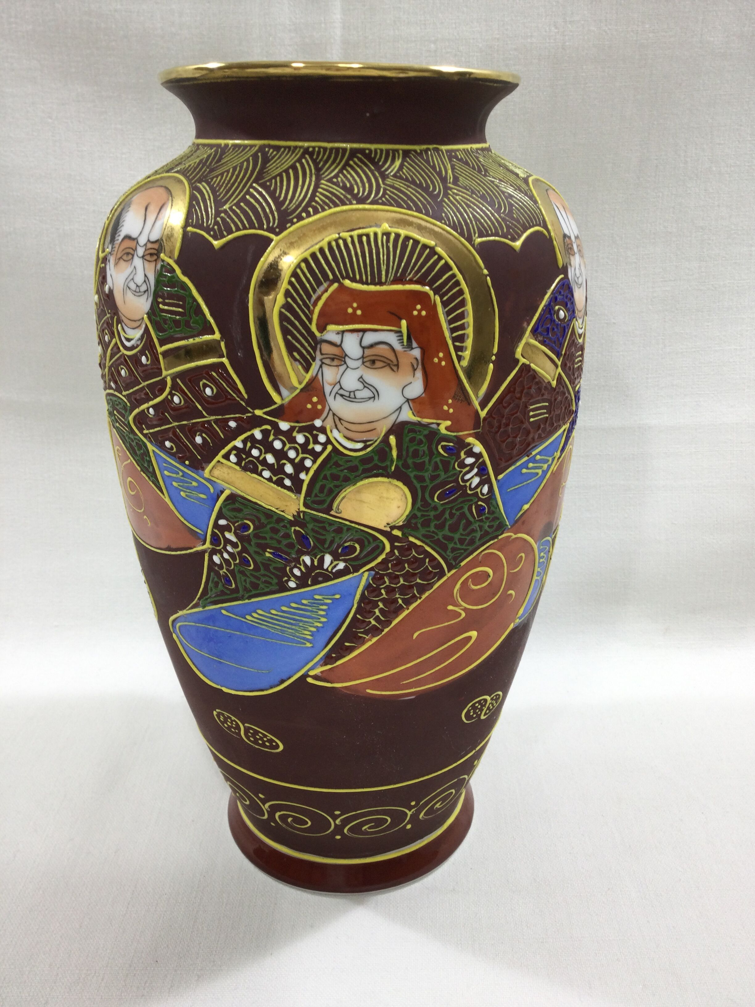 Satsuma porcelain vase
