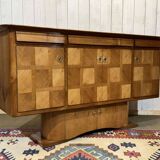 Art Deco enfilade signed Jorj Rual (1901-1986) dated 1935