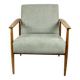 Vintage Danish Light Green Armchair, 1970s