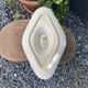 Ironstone sauce boat St Amand