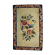 Old American Carpet Hooked handmade 67cm x 103cm 1900s