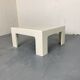 Table Basse Blanche Space Age par 1970s
