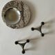 Stoff Nagel designer candlestick in genuine chrome-plated metal, Denmark 1970