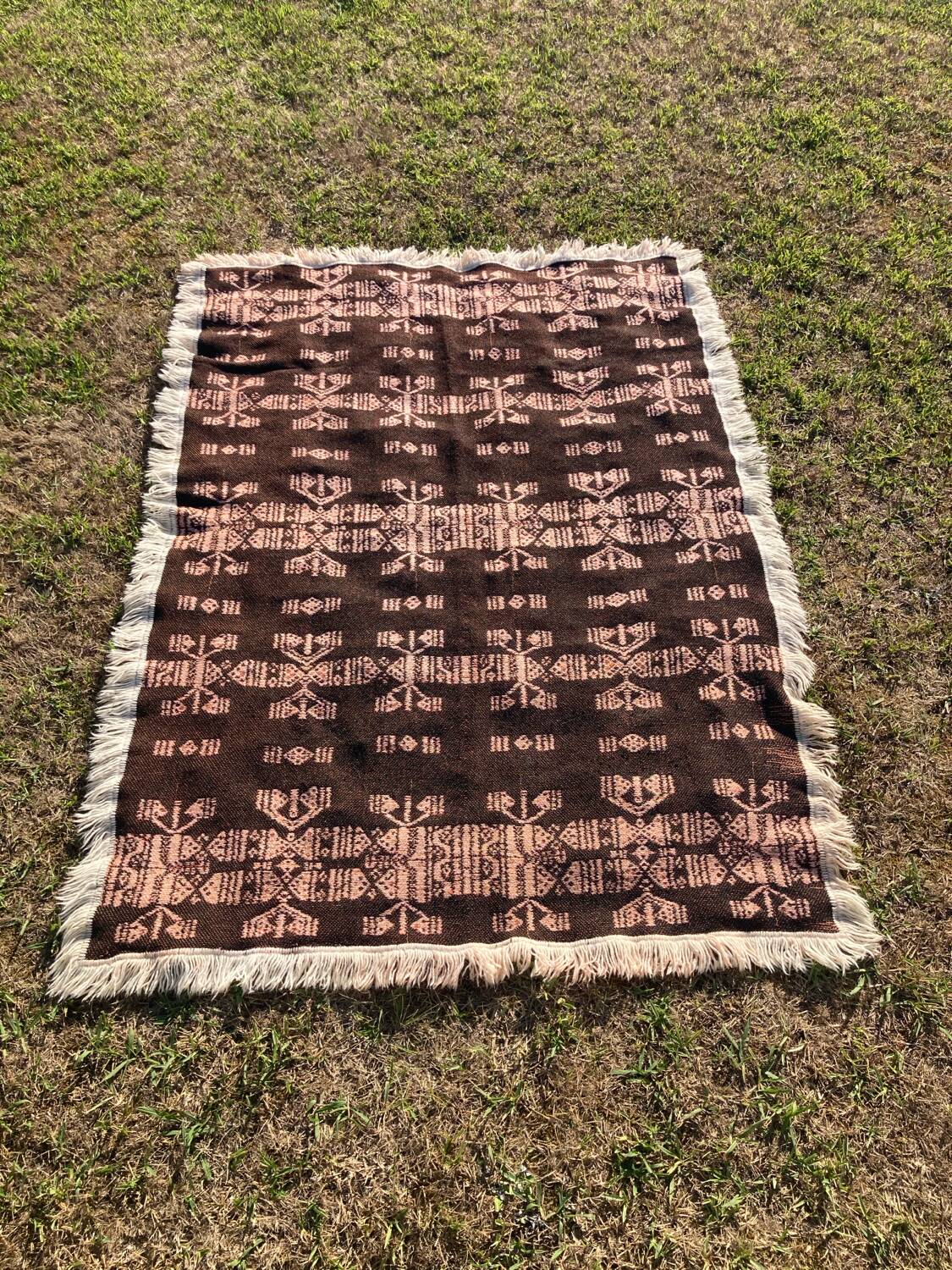 Tapis berbère en laine 196x140cm