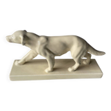 Ceramic of a walking dog brand Odyv
