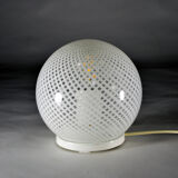 Lampe de table en verre, signée venini, années 1960