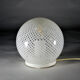 Lampe de table en verre, signée venini, années 1960