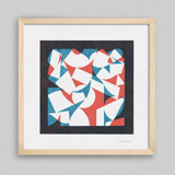 Mess In Square #1 - giclee print