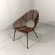 Rattan easy chairs by Rohé Noordwolde, Netherlands 1950-60’s