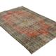 Turkish Anatolian Handmade Vintage Rug 256 cm x 177 cm