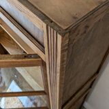 Parisian Art Deco glass cabinet