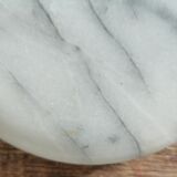 Ashtray and marble under glass