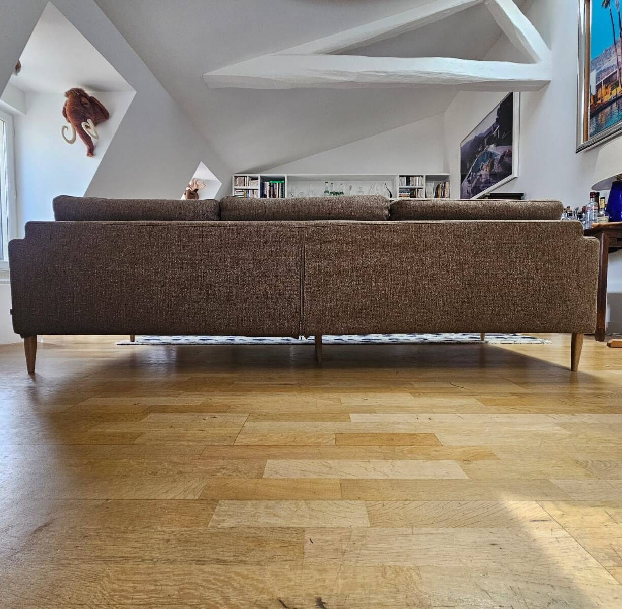 Canapé Veneda, moderne, style scandinave, 4 places
