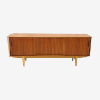 Enfilade scandinave en teck et en chêne, suède, 1960