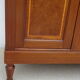Louis XVI style wardrobe late nineteenth century, mahogany and marquetry