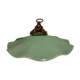Suspension en verre france période 1940 coloris vert