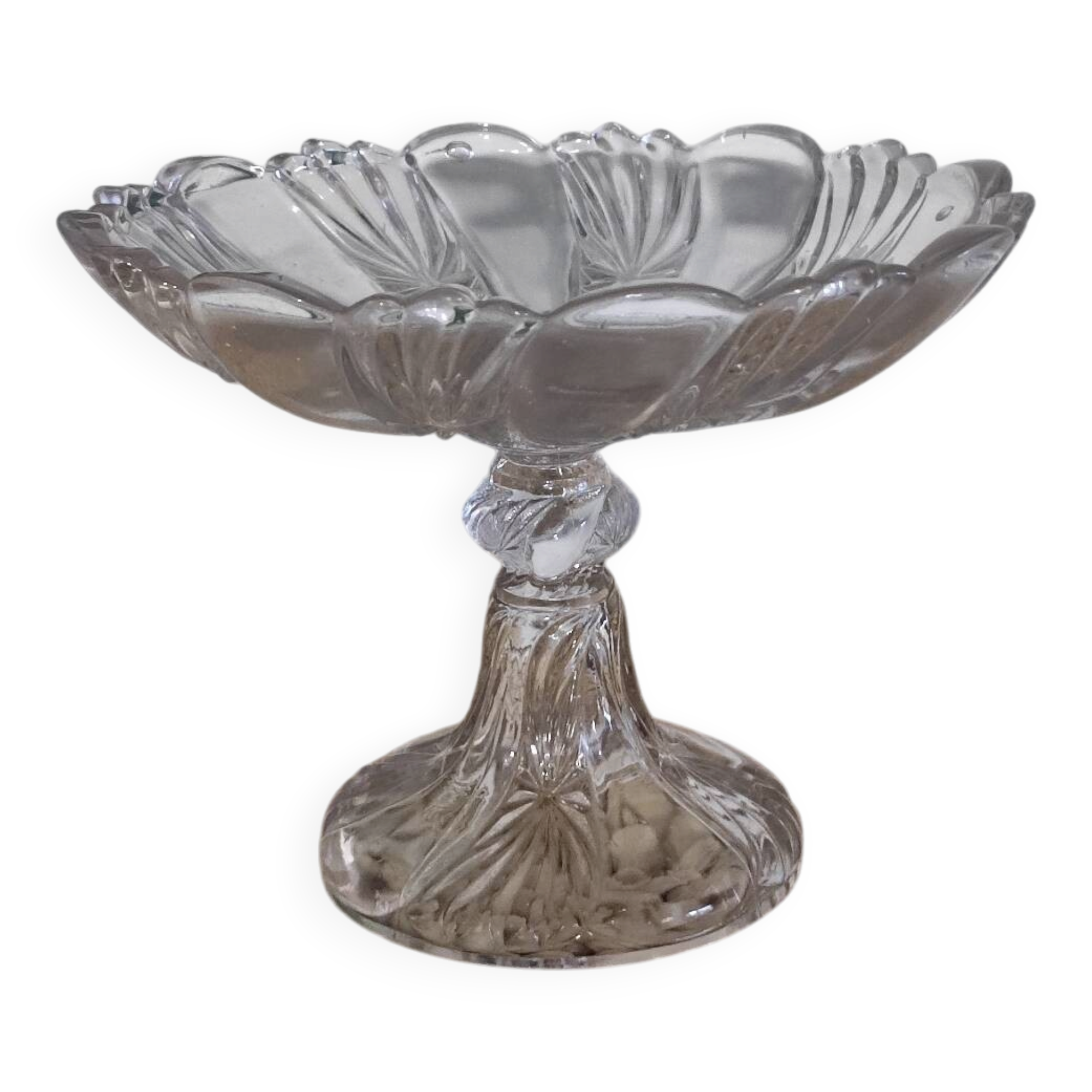 Old glass cup