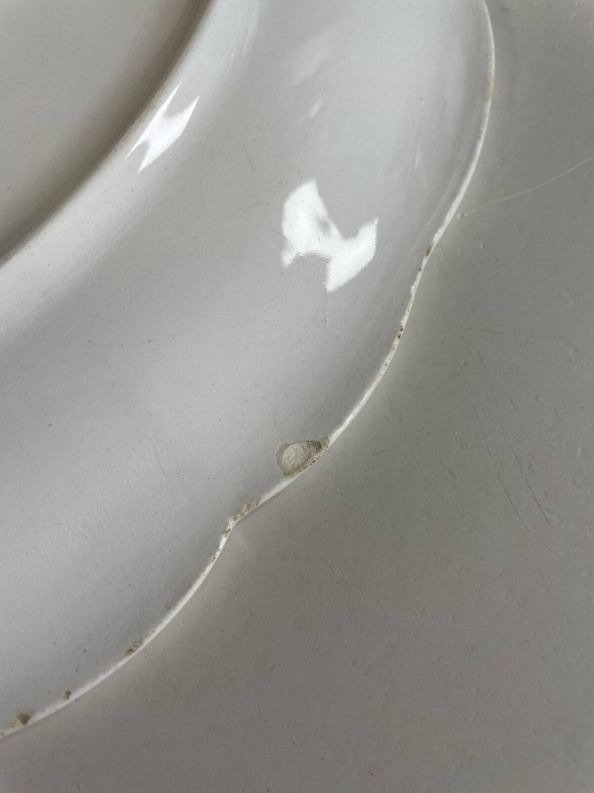 Serving dish KG Lunéville Badonviller diameter 31 cm