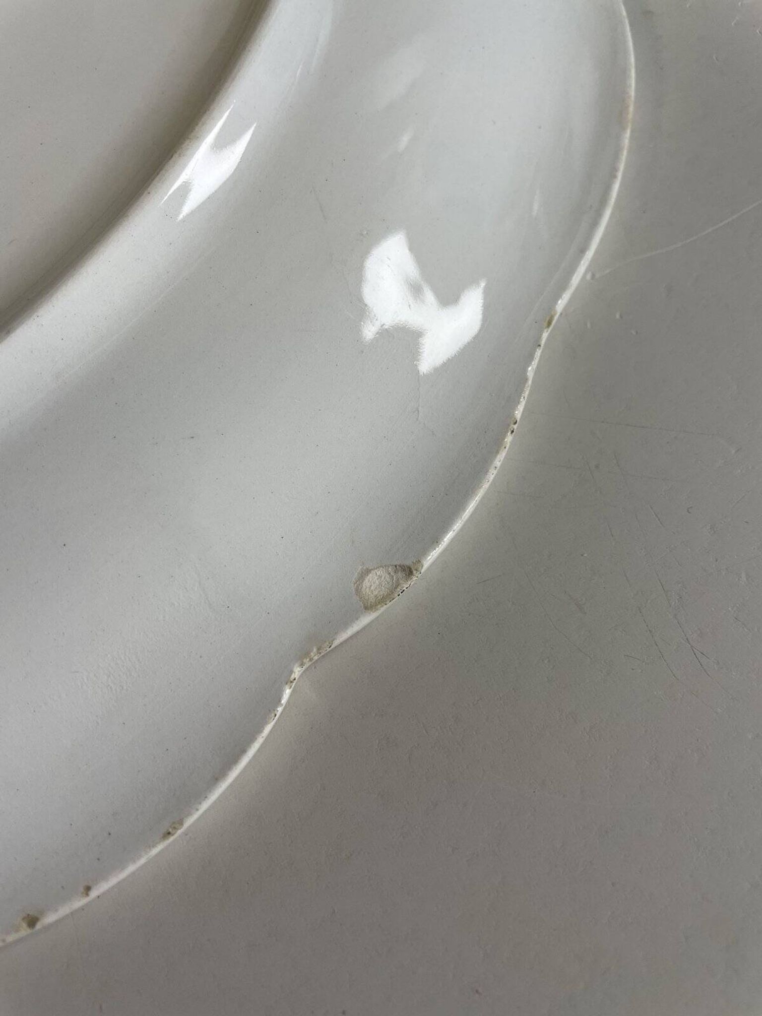 Serving dish KG Lunéville Badonviller diameter 31 cm