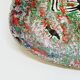 Decorative plate in glazed ceramic plaster? Prehistoric hunting décor