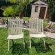 Vintage 1970s folding garden chair