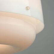 Italian White Medusa Pendant Lamp by Luigi Massoni for Guzzini, 1970s