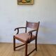 Chaise de bureau en chêne des années 1950.