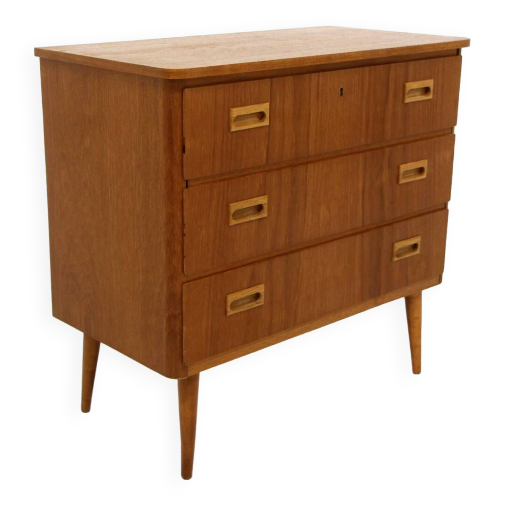 Scandinavian teak chest of drawers, Sweden, 1960