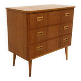 Commode scandinave en teck, Suède 1960